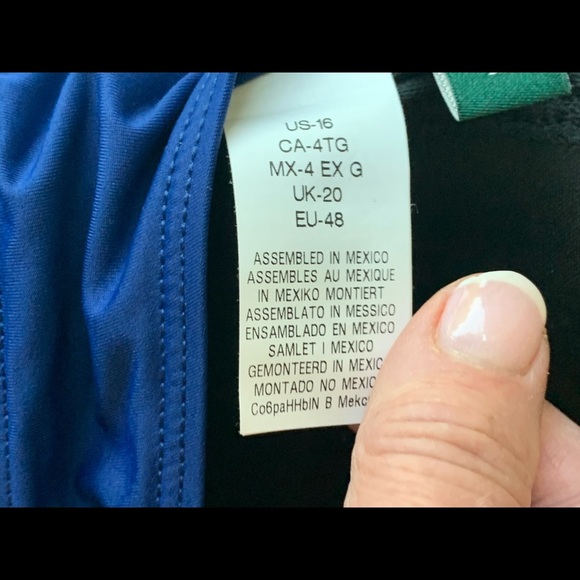 Lauren Ralph Lauren Bikini Set Size 16 - Picture 6 of 10
